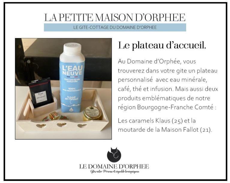 La petite maison d’Orphée Marmagne  Esterno foto